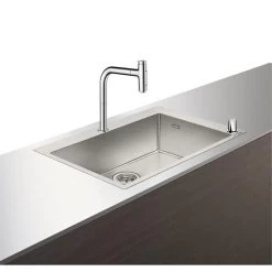 Hansgrohe Einbaupüle 660 Select Mit Küchenarmatur C71-F660-08