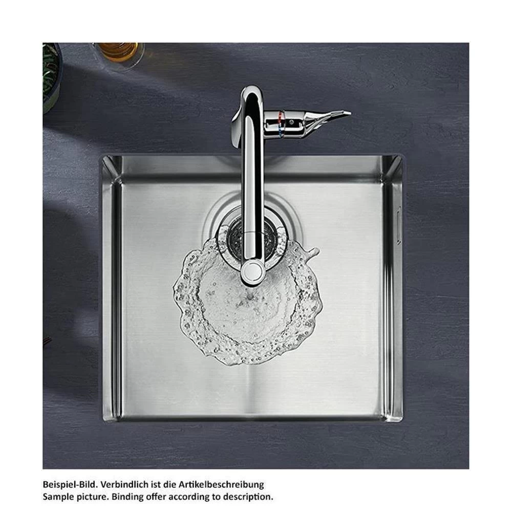 Hansgrohe Einbauspüle 400 S719-U400 | Edelstahl 4 Hansgrohe Einbauspüle 400 S719-U400 | Edelstahl – Bild 2