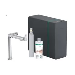 Hansgrohe Küchenarmatur 240 Aqittura M91 | Soda System | Mit Schlauchbox (sBox)