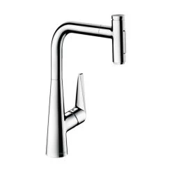 Hansgrohe Küchenarmatur 300 Talis Select M51 | Ausziehbarer Schlauch Mit Brausefunktion