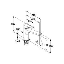 Kludi Küchenarmatur Mix 1, Hochdruck -Machen Sie es mit der Küchenspüle. kludi kuechenarmatur mix 1 hochdruck3