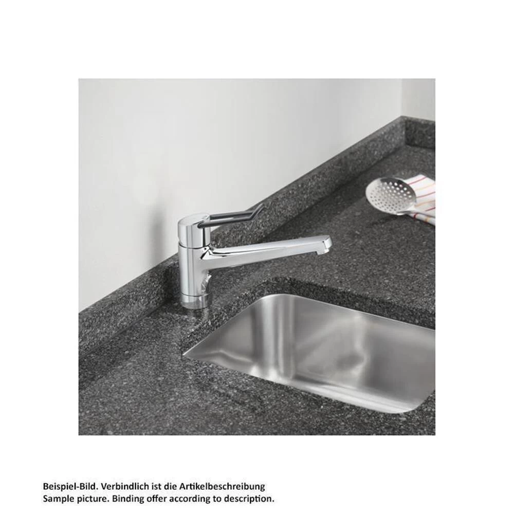 KWC Küchenarmatur Vita Pro 1 Chrom, Mit Langem Hebel L 190 Mm, Hochdruck 4 KWC Küchenarmatur Vita Pro 1 Chrom, Mit Langem Hebel L 190 Mm, Hochdruck – Bild 2