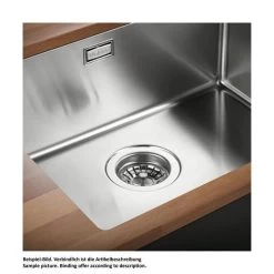 Naber Einbaubecken Corno Basso 4 Edelstahl -Machen Sie es mit der Küchenspüle. naber einbaubecken corno basso 4 edelstahl3