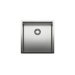 Naber Einbaubecken-Set Corno Piu PFU3 Edelstahl Mit Küchenarmatur Mio 3 Chrom Hochdruck