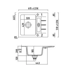 Naber Einbauspüle Keramik LineUP 2E 10 Naber Einbauspüle Keramik LineUP 2E -Machen Sie es mit der Küchenspüle. naber einbauspuele keramik lineup 2e4