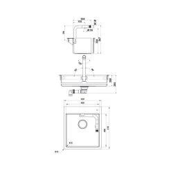 Naber Einbauspülen-Set Corno Turno 50, Spüle Und Integrierte Armatur Turno Edelstahl 11 Naber Einbauspülen-Set Corno Turno 50, Spüle Und Integrierte Armatur Turno Edelstahl -Machen Sie es mit der Küchenspüle. naber einbauspuelen set corno turno 50 spuele und integrierte armatur turno edelstahl5