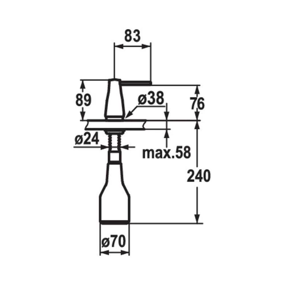 Naber KWC Spülmittelspender Eve 4 Naber KWC Spülmittelspender Eve – Bild 2