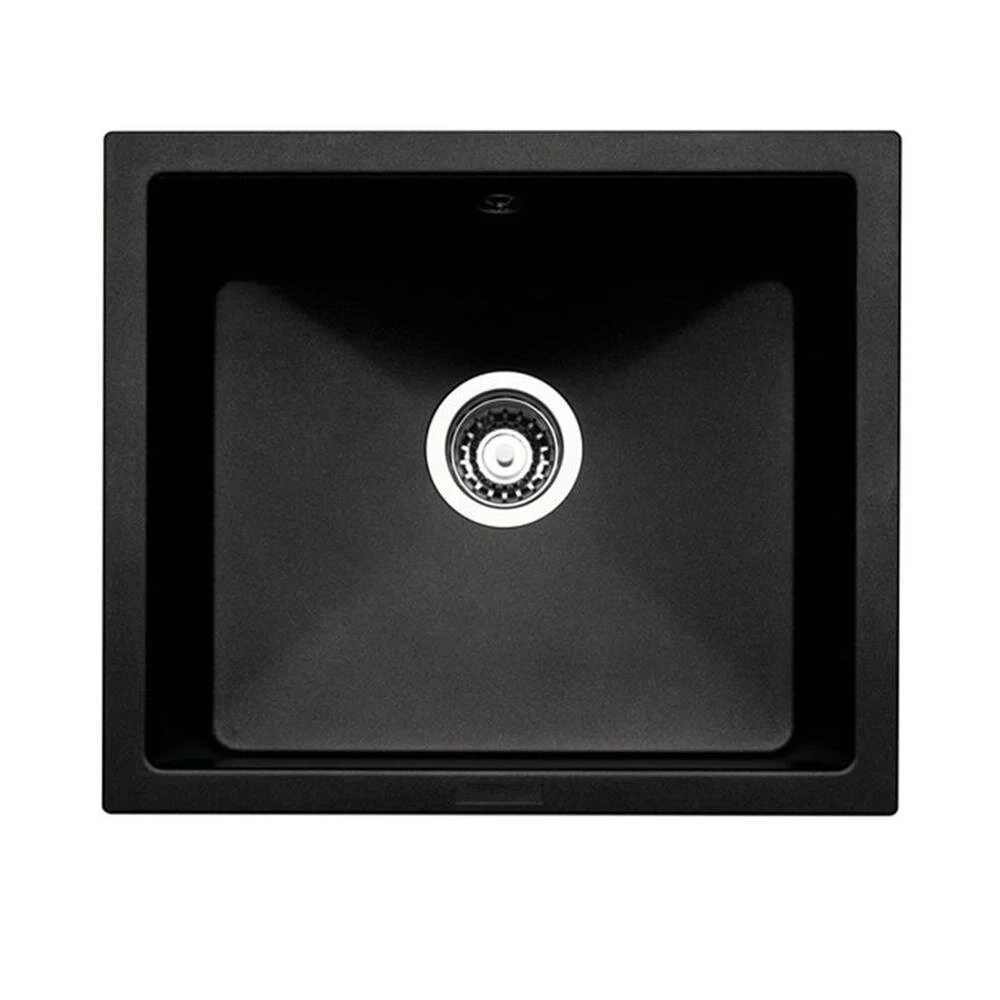 Naber Unterbauspülen-Set Singoli 600 Nagranit Nero Und Armatur Drive 1S Edelstahlfarbig/schwarz Hochdruck 3 Naber Unterbauspülen-Set Singoli 600 Nagranit Nero Und Armatur Drive 1S Edelstahlfarbig/schwarz Hochdruck