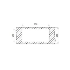Pyramis Einbauspüle AMALTIA EXTRA (100X50) 1 1/2B1D -Machen Sie es mit der Küchenspüle. pyramis einbauspuele amaltia extra 100x50 1 1 2b1d3