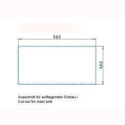 Pyramis Einbauspüle ATHENA EXTRA (100 X 50) 1 1/2B 1D FB Edelstahl Poliert -Machen Sie es mit der Küchenspüle. pyramis einbauspuele athena extra 100 x 50 1 1 2b 1d fb edelstahl poliert5