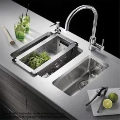 Pyramis Einbauspüle LYDIA (17X40) 1B Edelstahl UB -Machen Sie es mit der Küchenspüle. pyramis einbauspuele lydia 17x40 1b edelstahl ub3