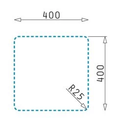 Pyramis Einbauspüle LYDIA (40X40) 1B Edelstahl UB -Machen Sie es mit der Küchenspüle. pyramis einbauspuele lydia 40x40 1b edelstahl ub3