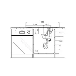 Pyramis Einbauspüle MEDUSA CORNER 1 1/2B 2D -Machen Sie es mit der Küchenspüle. pyramis einbauspuele medusa corner 1 1 2b 2d5