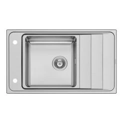 Pyramis Einbauspüle STUDIO (86X50) 1B 1D Reversibel