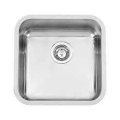 Reginox Clean & Care Einbaubecken IB 4040-CC Edelstahl (316) Ohne Überlauf