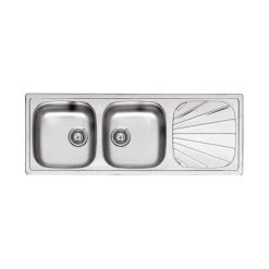 Reginox Clean & Care Einbauspüle Beta 30 KG-CC Edelstahl (304) Ohne Überlauf