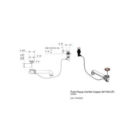 Reginox Druckknopfexzenter Set M1783 Copper Rose Nur Geeignet Für New York Copper Rose - Comfort -Machen Sie es mit der Küchenspüle. reginox druckknopfexzenter set m1783 copper rose nur geeignet fuer new york copper rose comfort3