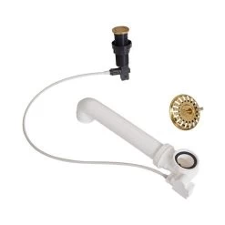 Reginox Druckknopfexzenter Set M1784 Gold Nur Geeignet Für Regi-Color Spülen