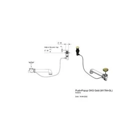 Reginox Druckknopfexzenter Set M1784 Gold Nur Geeignet Für Regi-Color Spülen -Machen Sie es mit der Küchenspüle. reginox druckknopfexzenter set m1784 gold nur geeignet fuer regi color spuelen3