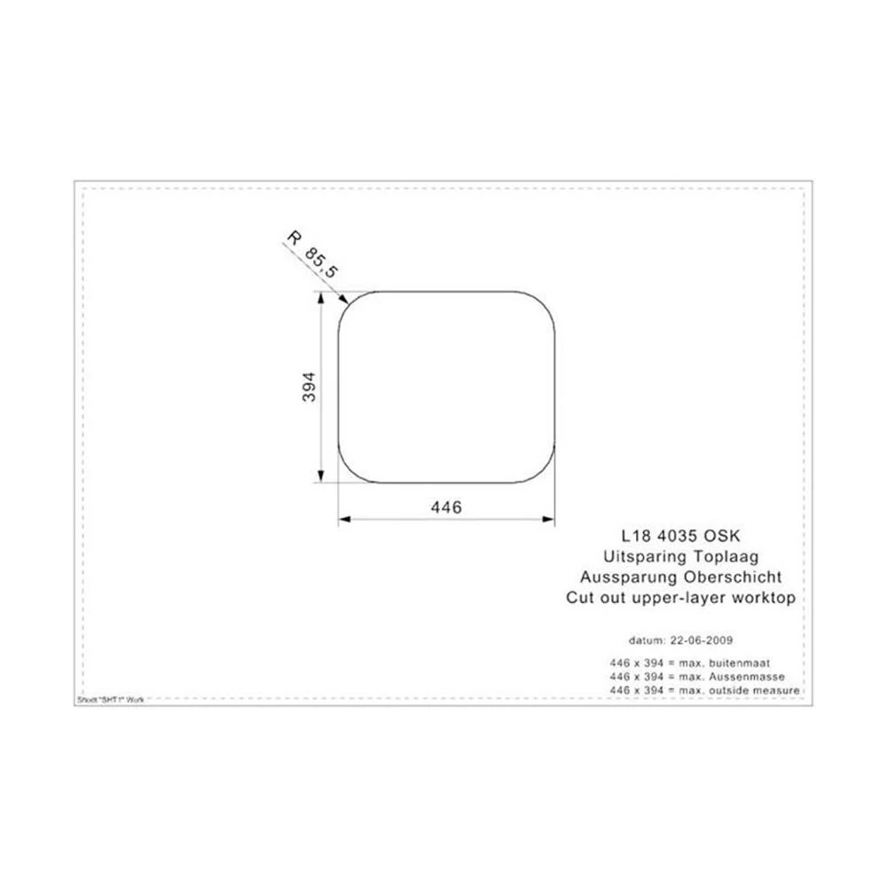 Reginox Einbaubecken L18 4035 OSK 5 Reginox Einbaubecken L18 4035 OSK – Bild 3