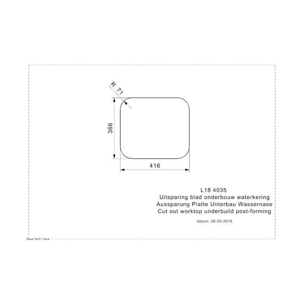 Reginox Einbaubecken L18 4035 OSK 6 Reginox Einbaubecken L18 4035 OSK – Bild 4