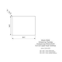 Reginox Einbaubecken Miami 50x40 -Machen Sie es mit der Küchenspüle. reginox einbaubecken miami 50x406 1