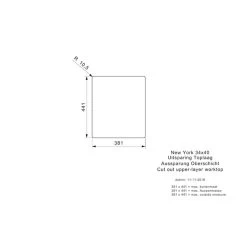Reginox Einbaubecken New York 34X40 Edelstahl -Machen Sie es mit der Küchenspüle. reginox einbaubecken new york 34x40 edelstahl5
