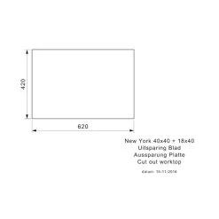 Reginox Einbaubecken New York 40/18x40 Edelstahl -Machen Sie es mit der Küchenspüle. reginox einbaubecken new york 40 18x40 edelstahl3