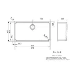 Reginox Einbaubecken Ohio 80x42 Edelstahl -Machen Sie es mit der Küchenspüle. reginox einbaubecken ohio 80x42 edelstahl3