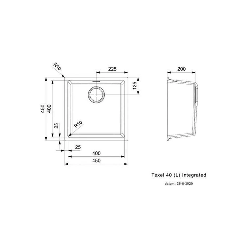 Reginox Einbaubecken Texel 40 4 Reginox Einbaubecken Texel 40 – Bild 2