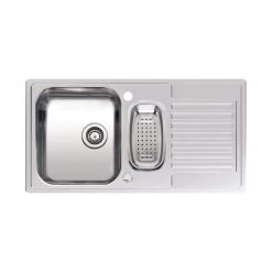 Reginox Einbauspüle Centurio L1.5 KGOKG 2x Lochbohrung + Drehexzenter