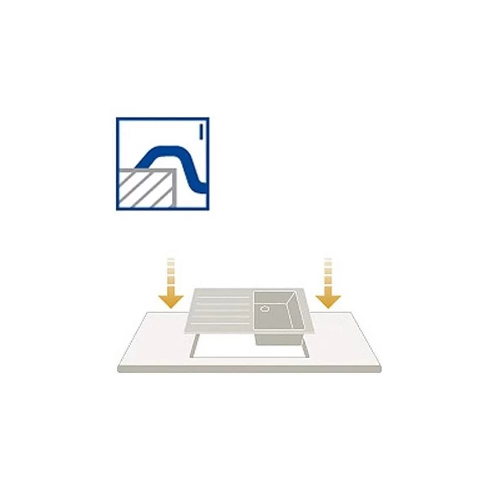 Reginox Einbauspüle Keramik Spüle Regi-Ceramic RL301CW Ceramic White 7 Reginox Einbauspüle Keramik Spüle Regi-Ceramic RL301CW Ceramic White – Bild 5