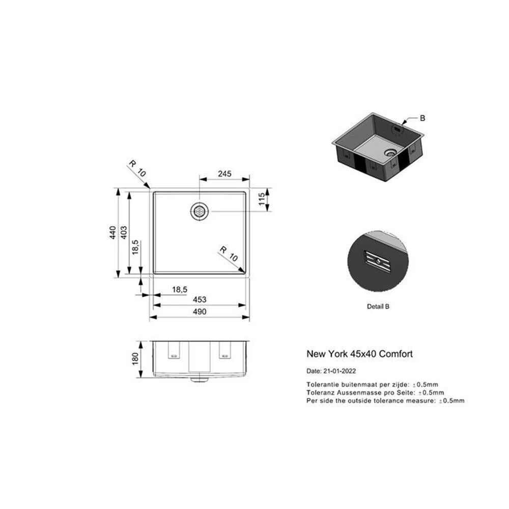 Reginox Küchenarmatur Chena Chrom 4 Reginox Küchenarmatur Chena Chrom – Bild 2
