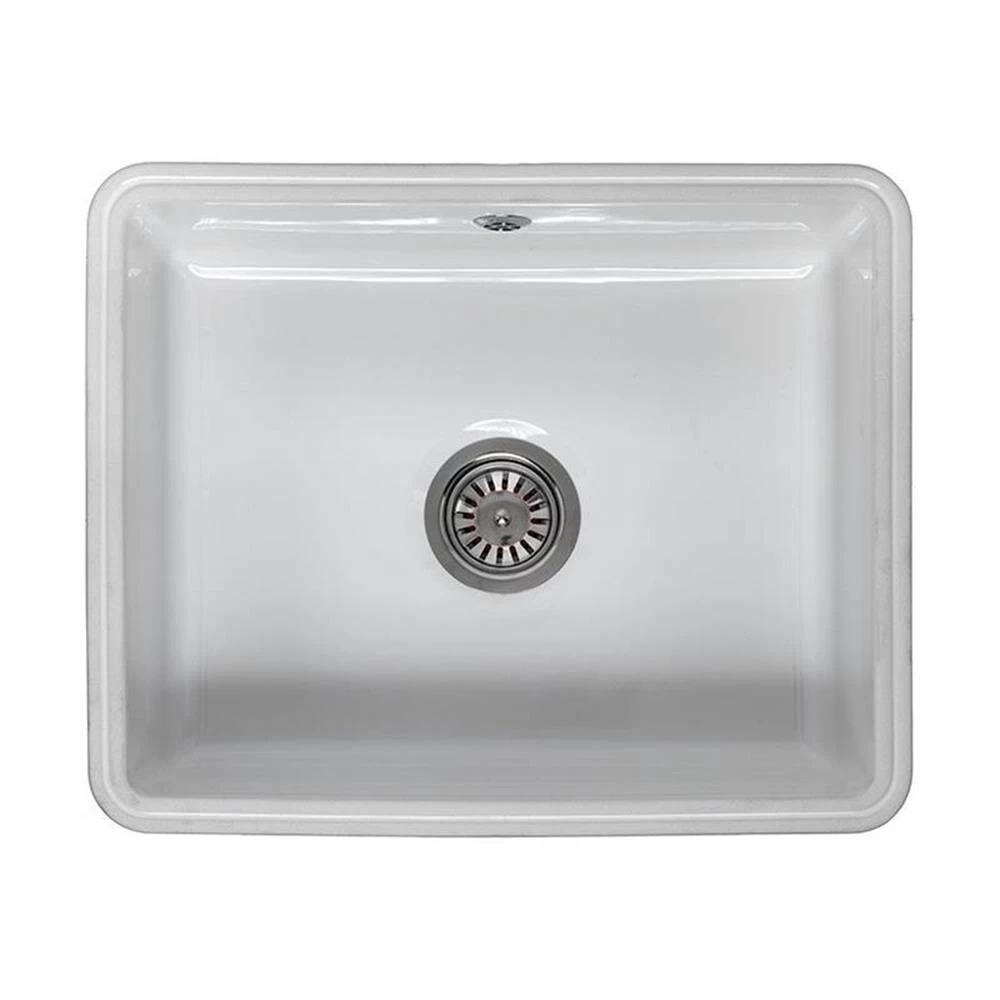 Reginox Unterbaubecken Mataro, Keramik, Weiß 3 Reginox Unterbaubecken Mataro, Keramik, Weiß