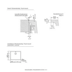 Schock Einbauspüle Cristadur Greenwich N-100 L FB Flächenbündig -Machen Sie es mit der Küchenspüle. schock einbauspuele cristadur greenwich n 100 l fb flaechenbuendig4
