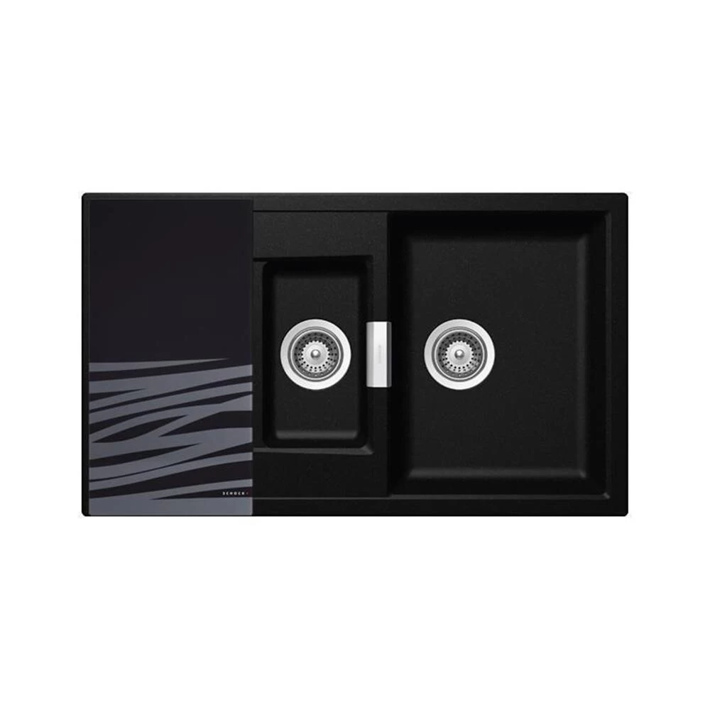 Schock Einbauspüle Cristadur Mono D-150 A 4 Schock Einbauspüle Cristadur Mono D-150 A – Bild 2