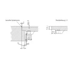 Schock Einbauspüle Cristadur Signus D-100 L FB Flächenbündig Einbaubar -Machen Sie es mit der Küchenspüle. schock einbauspuele cristadur signus d 100 l fb flaechenbuendig einbaubar6