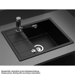 Schock Einbauspüle Cristalite Manhattan D-100 A -Machen Sie es mit der Küchenspüle. schock einbauspuele cristalite manhattan d 100 a2