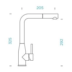 Schock Küchenarmatur Keto (ausziehbarer Auslauf) Copper COP -Machen Sie es mit der Küchenspüle. schock kuechenarmatur keto ausziehbarer auslauf copper cop4