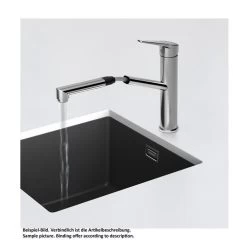 Schock Küchenarmatur Metis (ausziehbarer Auslauf) -Machen Sie es mit der Küchenspüle. schock kuechenarmatur metis ausziehbarer auslauf2