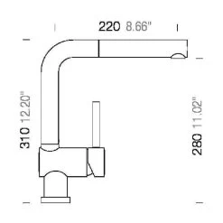 Schock Küchenarmatur Piega Chrom/Cristadur (ausziehbarer Auslauf) | Hochdruck -Machen Sie es mit der Küchenspüle. schock kuechenarmatur piega chrom cristadur ausziehbarer auslauf hochdruck3