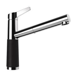 Schock Küchenarmatur SC-510 Chrom/Cristalite Ausziehbarer Auslauf Niederdruck