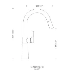 Schock Küchenarmatur SC-520 Chrom/Cristalite Ausziehbarer Auslauf -Machen Sie es mit der Küchenspüle. schock kuechenarmatur sc 520 chrom cristalite ausziehbarer auslauf2