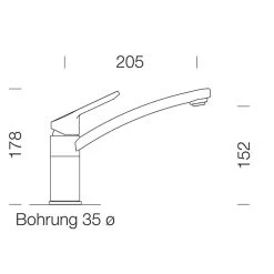 Schock Küchenarmatur SC-90 Chrom/Cristalite -Machen Sie es mit der Küchenspüle. schock kuechenarmatur sc 90 chrom cristalite 2