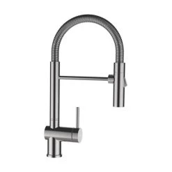 Schock Küchenarmatur Sina | Flexauslauf | Edelstahl Massiv