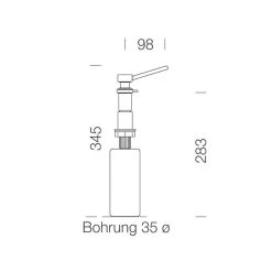 Titelseite -Machen Sie es mit der Küchenspüle. schock ladon spuelmittelspender chrom inklusiv drehexcenter2