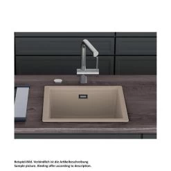 Schock Unterbaubecken Cristadur Kiruna N-100 U -Machen Sie es mit der Küchenspüle. schock unterbaubecken cristadur kiruna n 100 u2