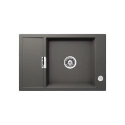 Schock Unterbauspüle Cristadur Mono D-100 XS U Mit Holzschneidbrett