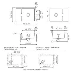 Schock Unterbauspüle Cristadur Mono D-100 XS U Mit Holzschneidbrett -Machen Sie es mit der Küchenspüle. schock unterbauspuele cristadur mono d 100 xs u mit holzschneidbrett3