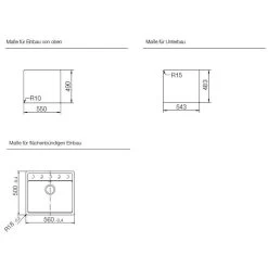 Schock Unterbauspüle Cristadur Mono N-100 U -Machen Sie es mit der Küchenspüle. schock unterbauspuele cristadur mono n 100 u4